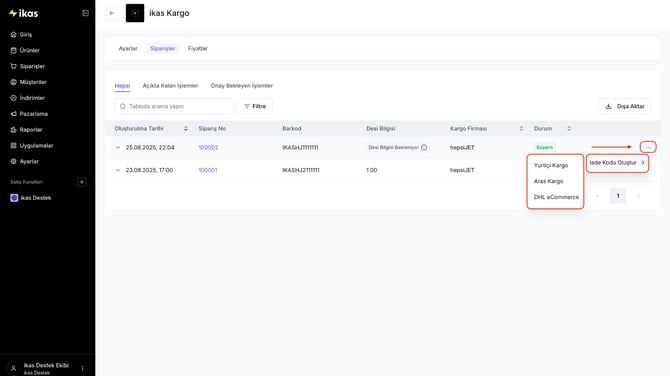 ikas-kargo-iade-barkodu