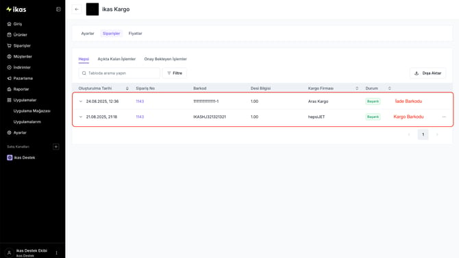 ikas-kargo-iade-barkodu-ornek