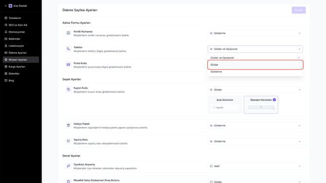 ikas-kargo-musteri-ayarlari-telefon